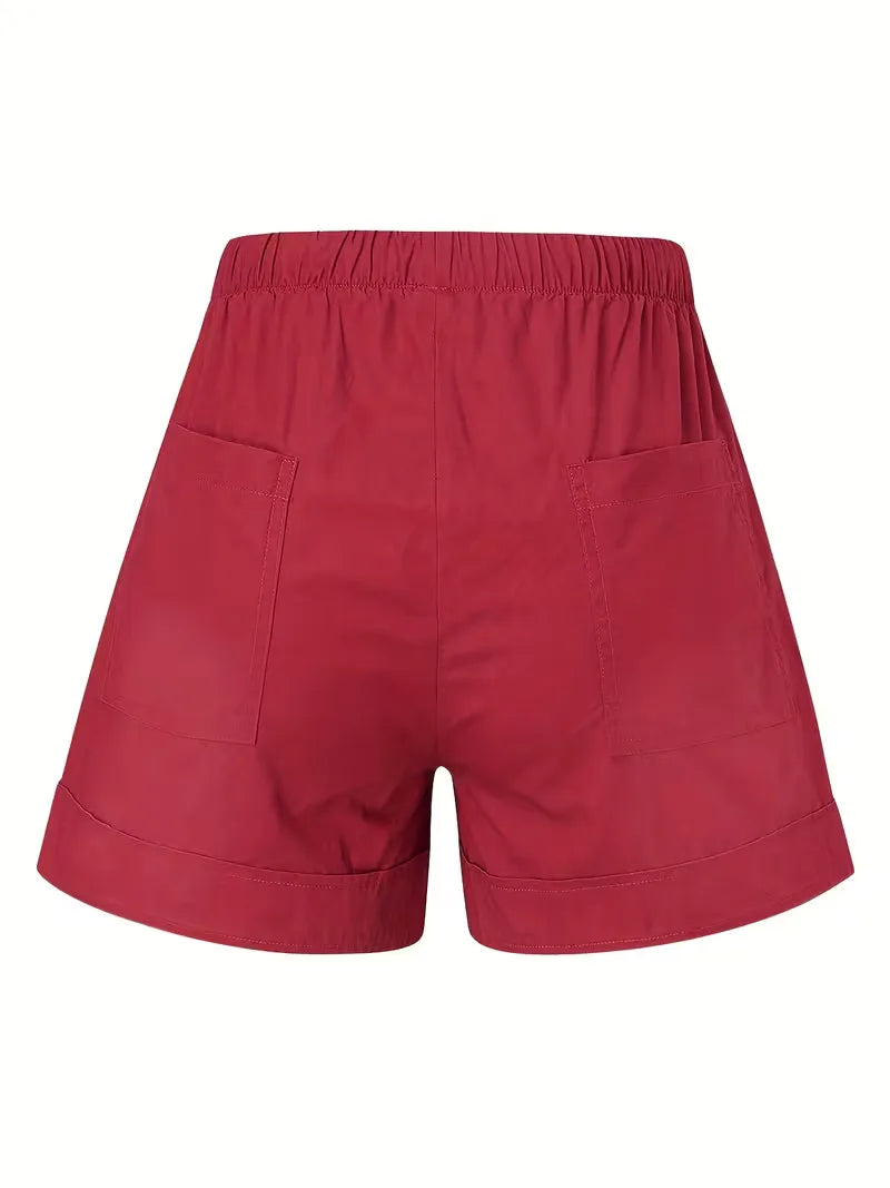 Shorts with Elastic Waistband
