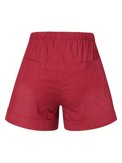 Shorts with Elastic Waistband