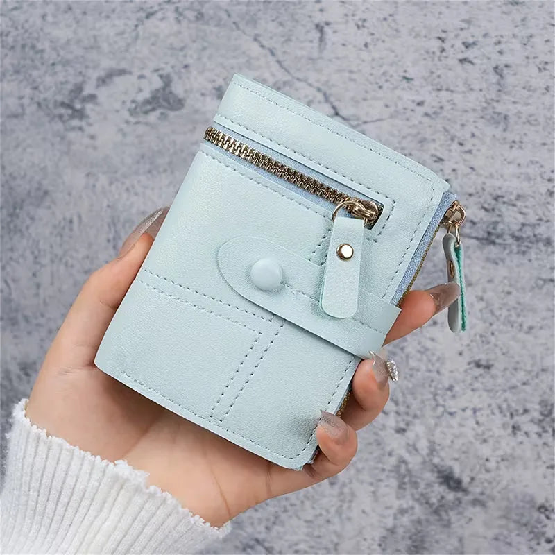 Wallet with Double Zip