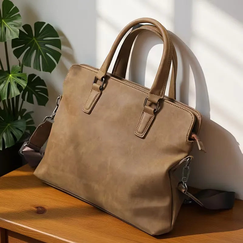 Shoulder Bag Made of Synthetic Leather