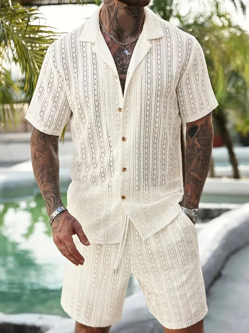 Summer Clothing Set with Short Sleeves