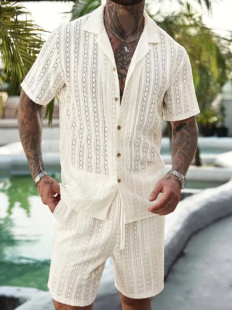 Summer Clothing Set with Short Sleeves