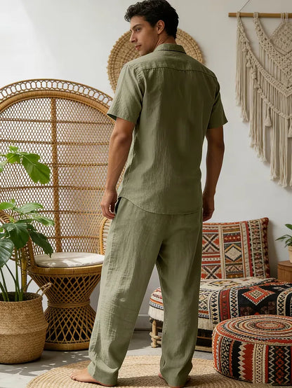 Summer Casual Clothing Set for Men