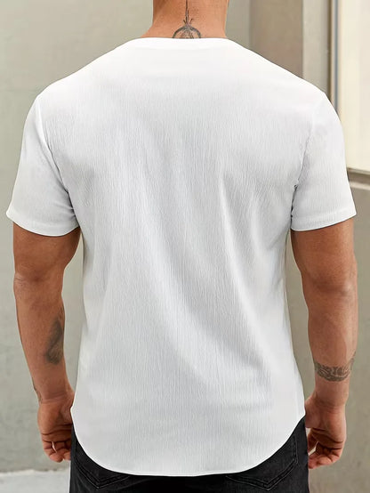 Shirt with Mandarin Collar