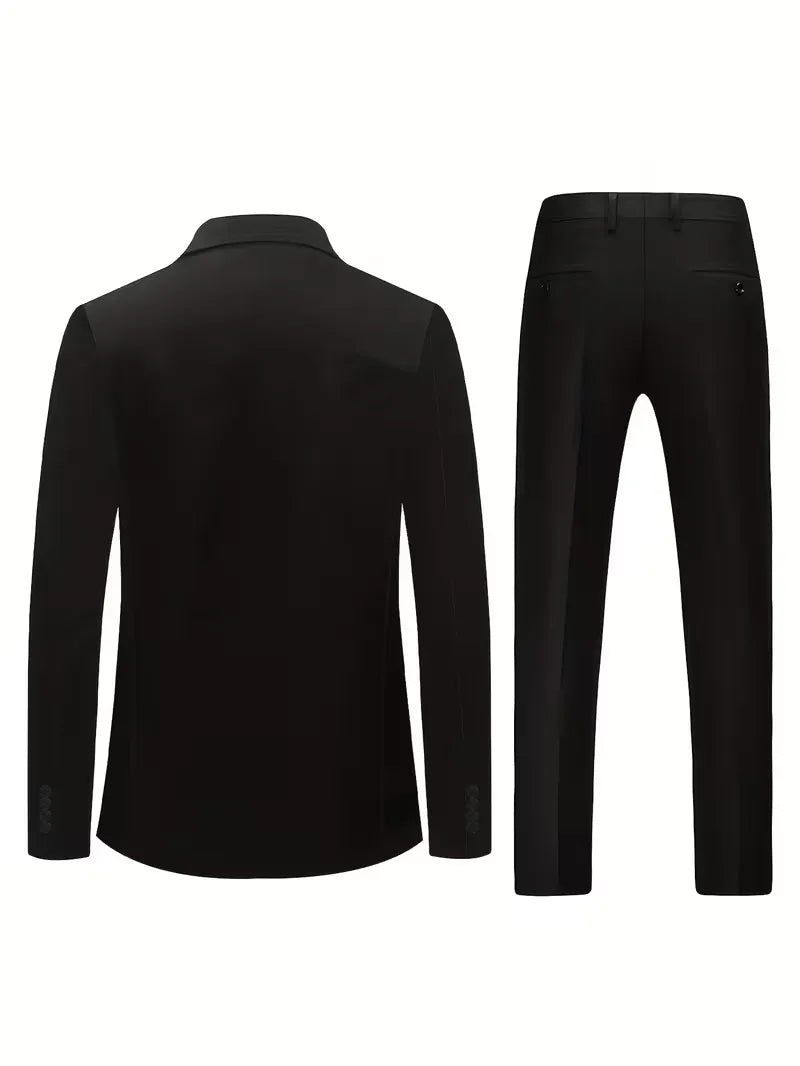 Three-Piece Slim Fit Suit