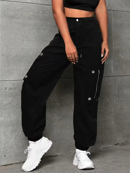 Wide Fit Cargo Trousers