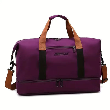 Weekend Bag with Base Compartment
