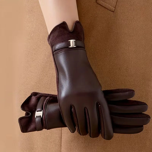 Winter gloves with touchscreen function