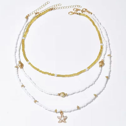 Shell and Star Necklace