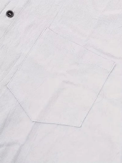 Short Sleeve Shirt with Chest Pocket