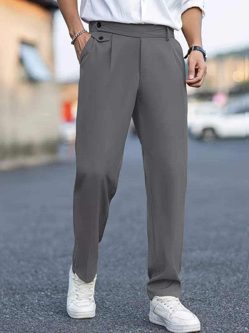 Straight Leg Trousers