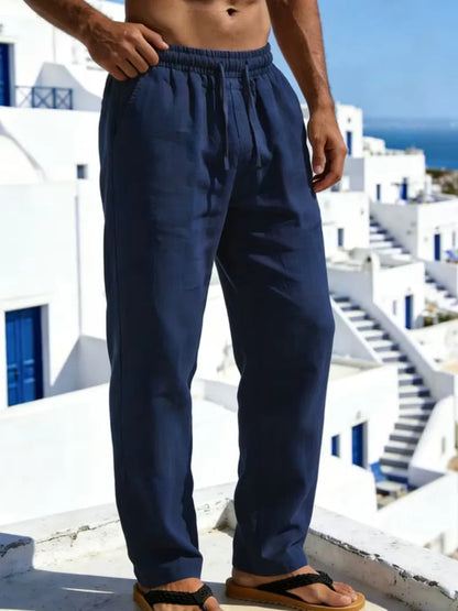 Chinos with Elastic Waist
