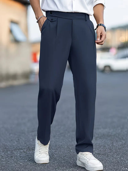 Straight Leg Trousers