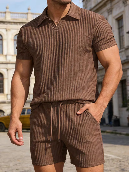 Summer Clothing Set with Polo