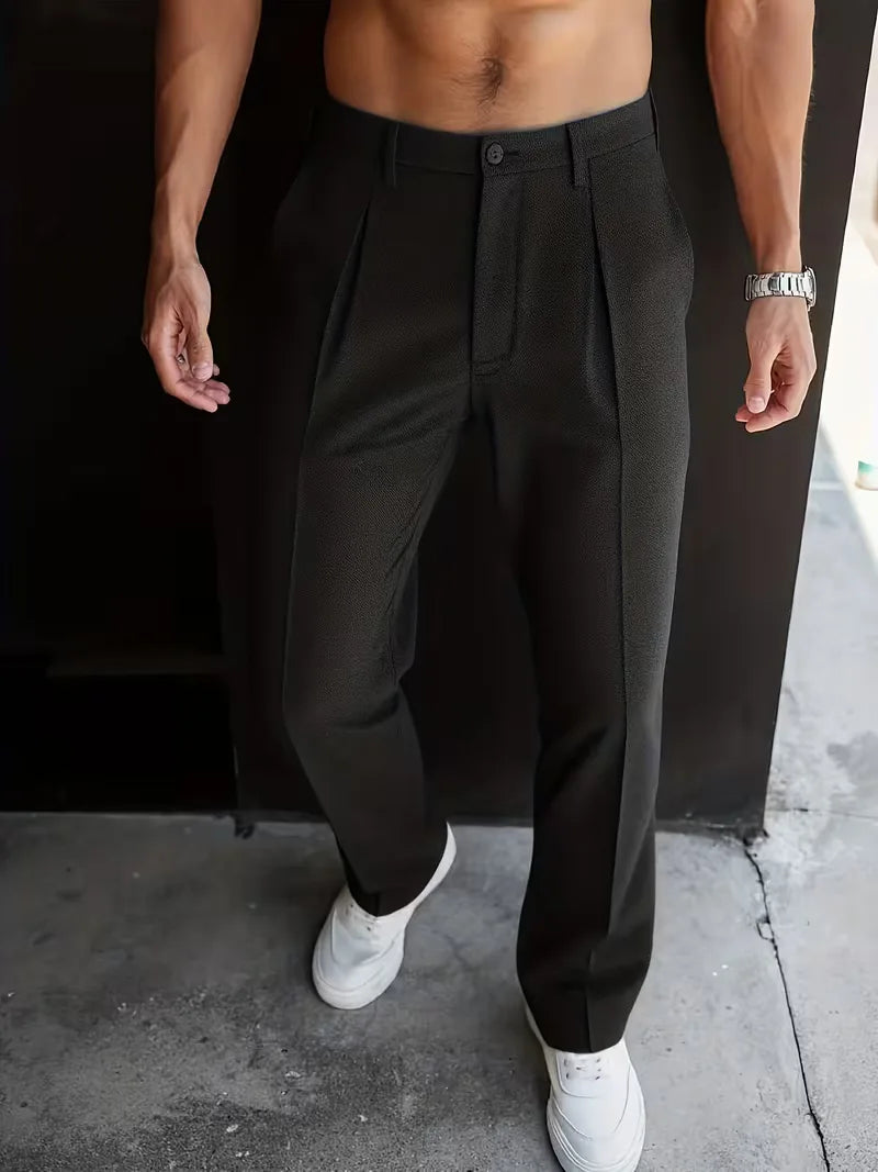 Straight Leg Trousers