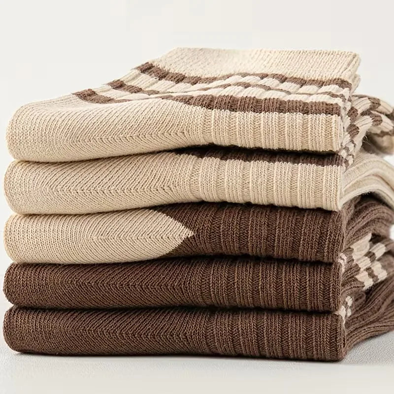 Set of five pairs of socks
