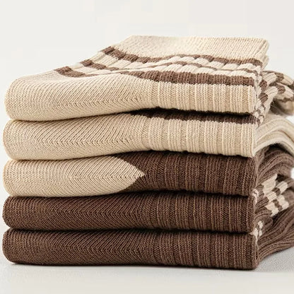 Set of five pairs of socks