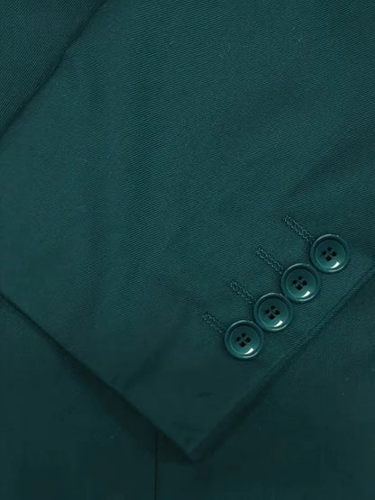 Three-piece slim fit suit