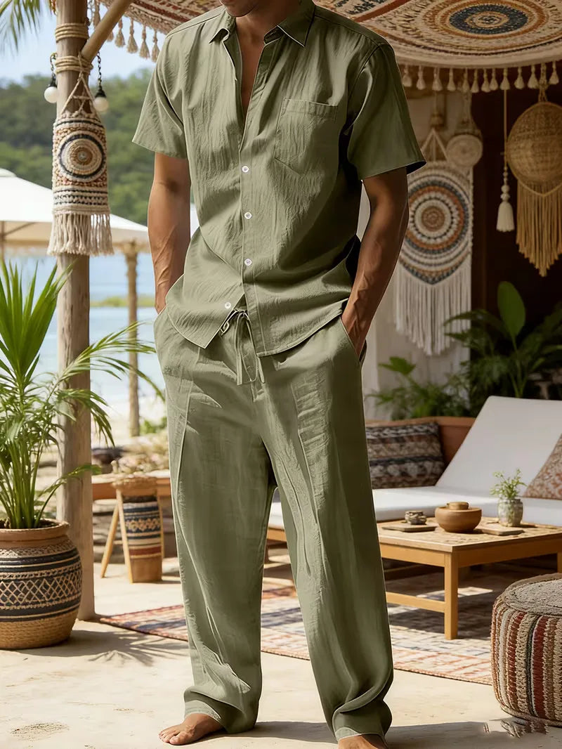 Summer Casual Clothing Set for Men