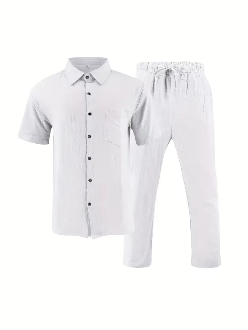 Summer Clothing Set with Short Sleeves