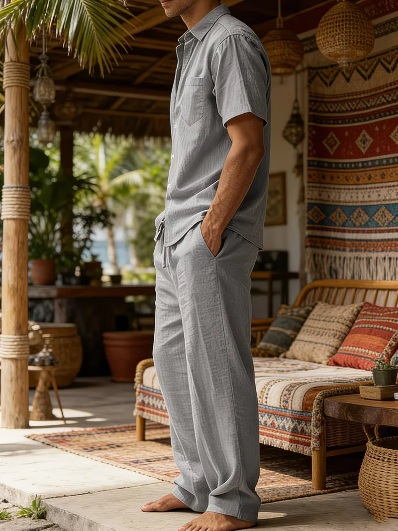 Summer Casual Clothing Set for Men