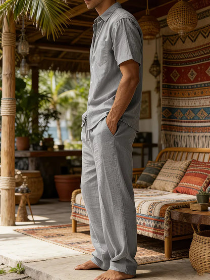 Summer Casual Clothing Set for Men
