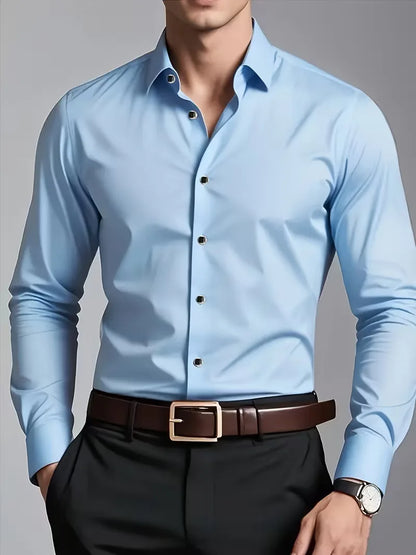 Smart shirts slim fit mandarin collar