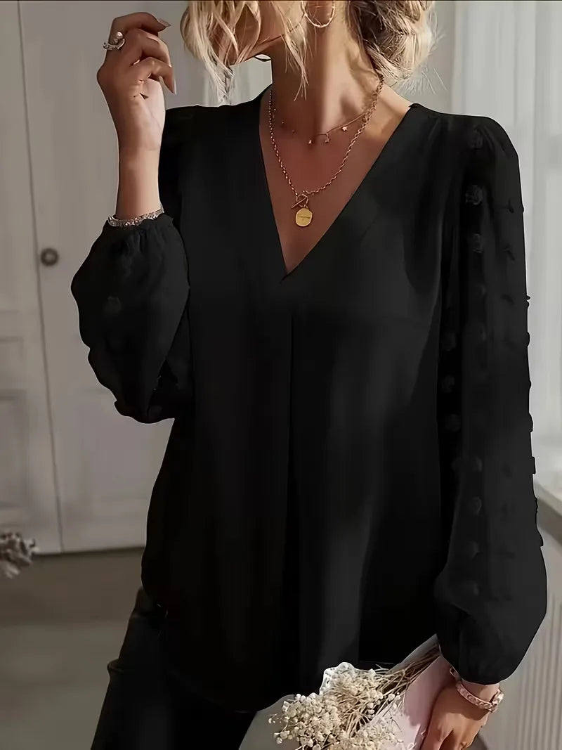 Blouse with Long Sleeves