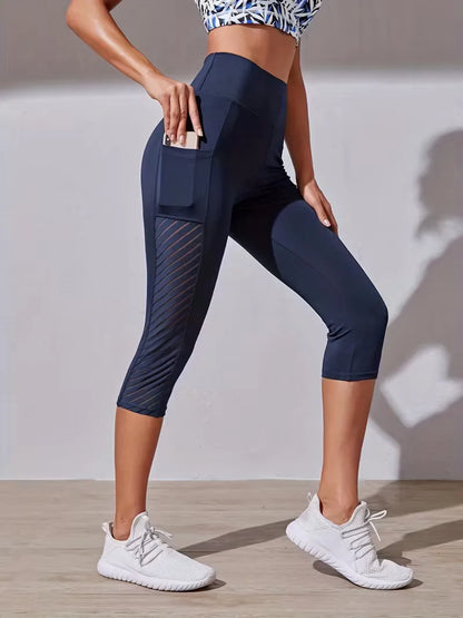 High-Waisted Capri Leggings