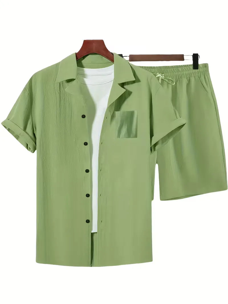 Summer Clothing Set with Short Sleeves