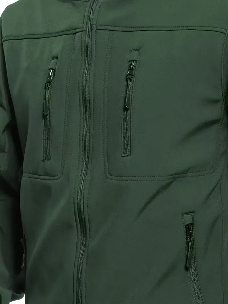 Parka with fleece lining