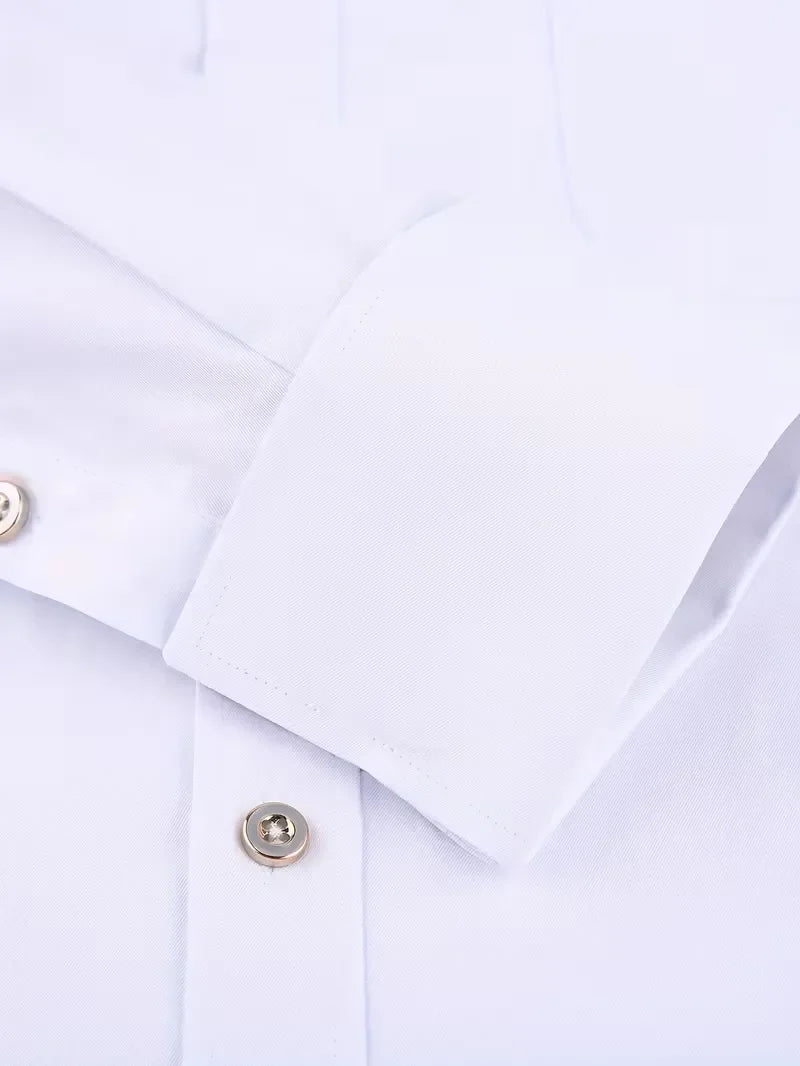 Smart shirt with mandarin collar