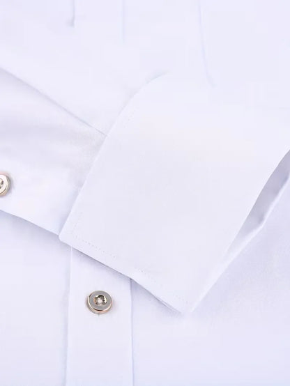 Smart shirt with mandarin collar