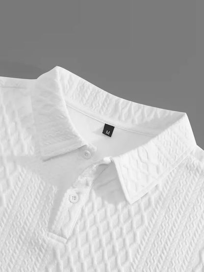 Lounge set with polo and trousers