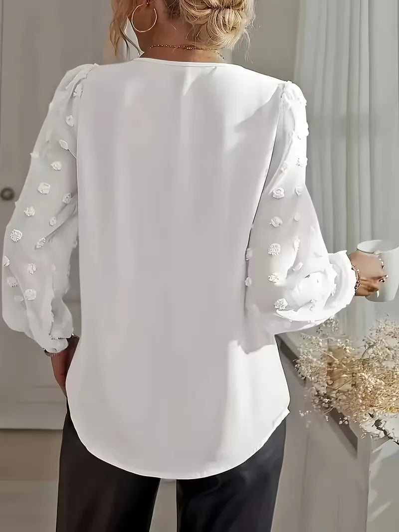 Blouse with Long Sleeves