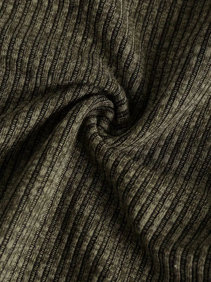 Casual men's T-shirt with jacquard pattern