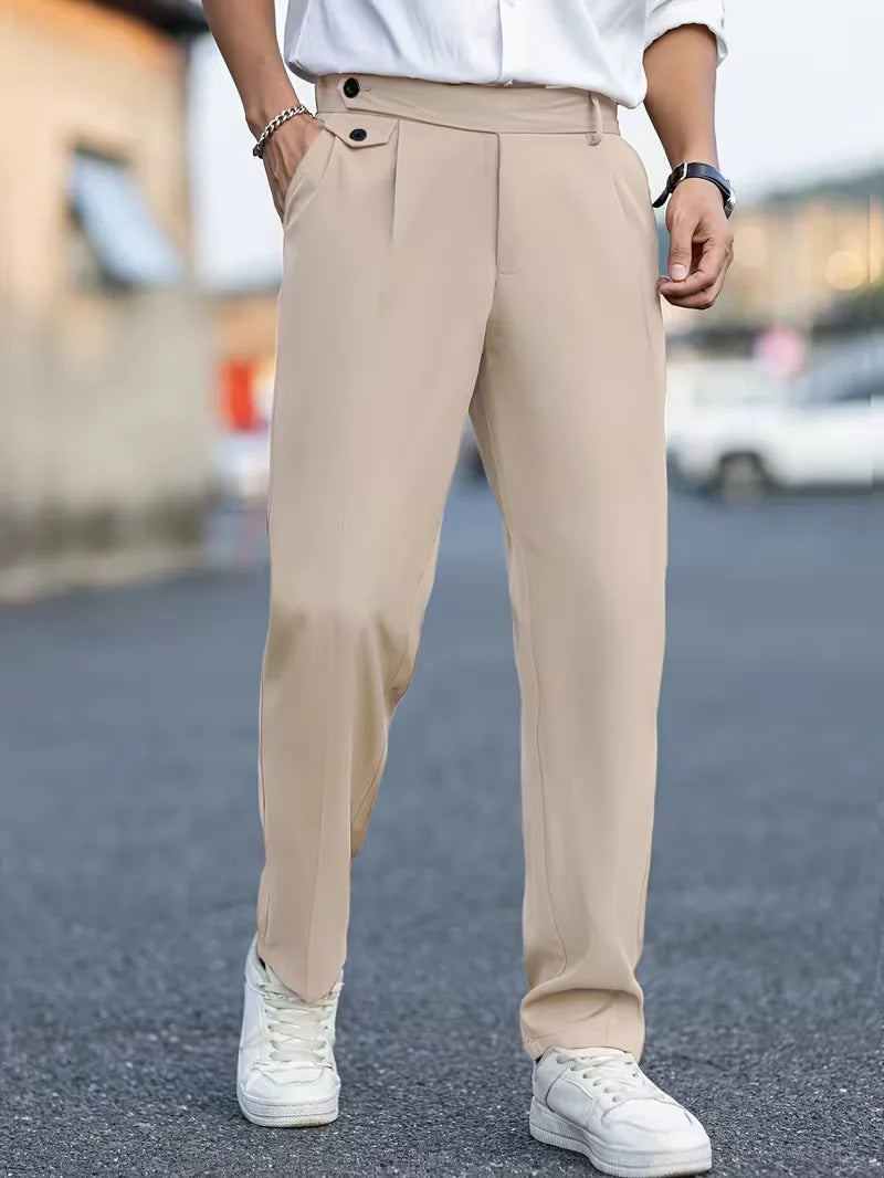 Straight Leg Trousers