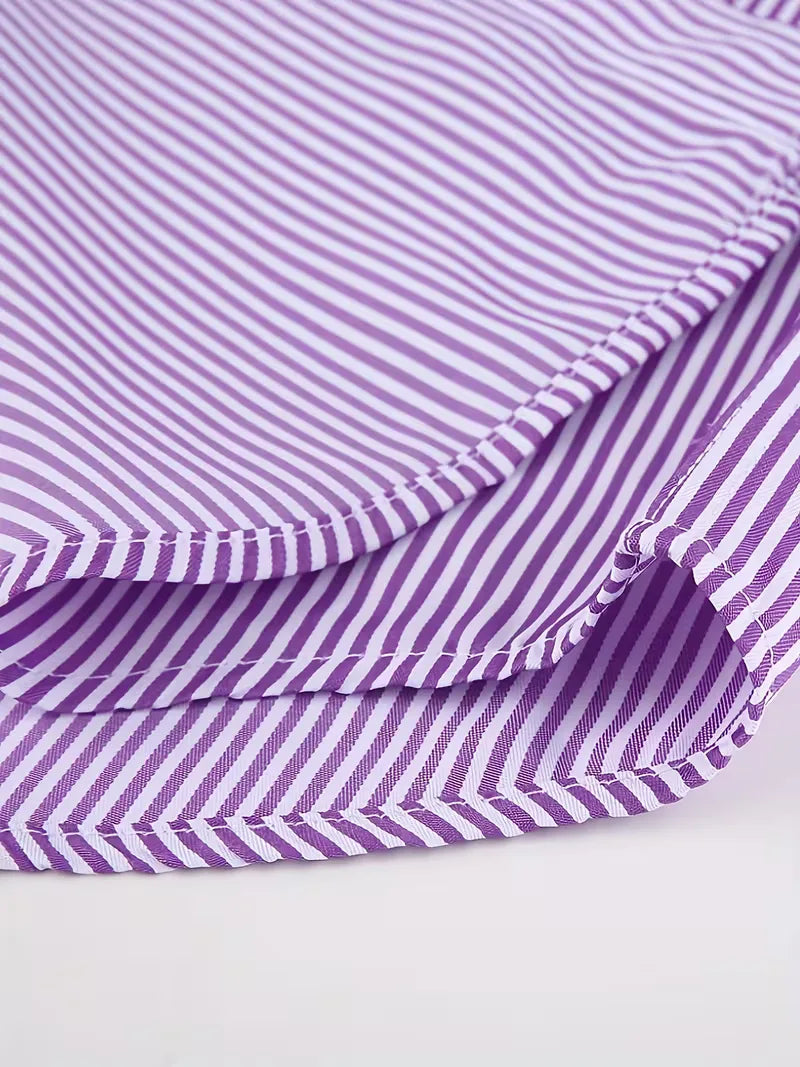 Smart shirt with mandarin collar