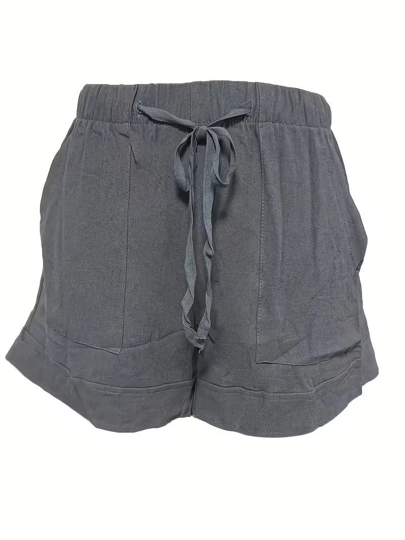 Shorts with Elastic Waistband