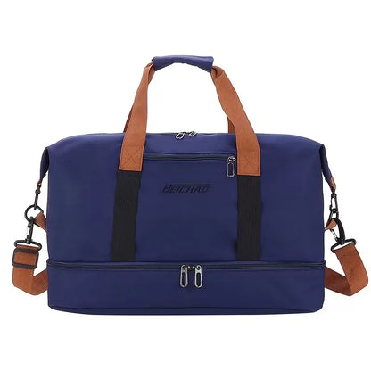 Weekend Bag with Base Compartment