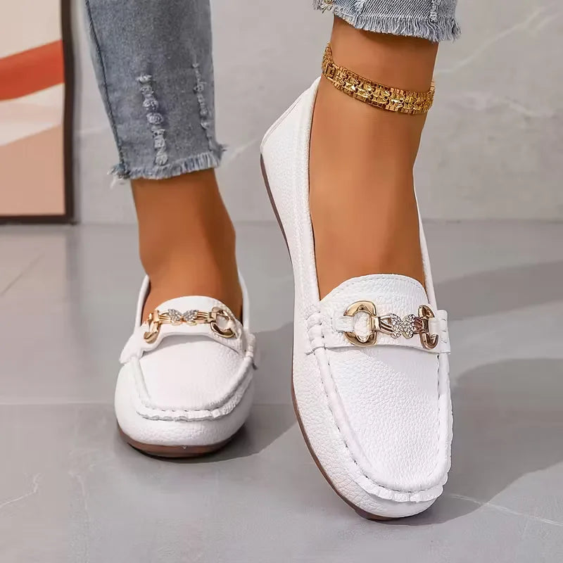 Loafers with Bow Detail