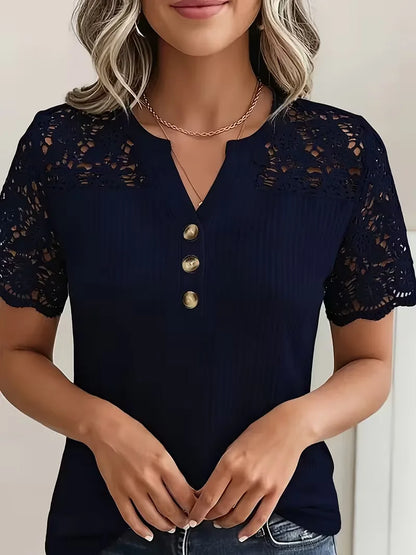 Lace Detail T-shirt