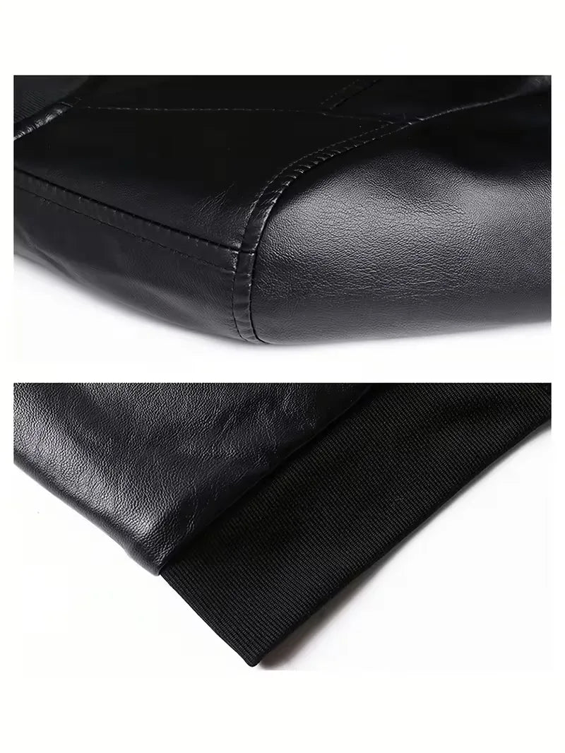 Slim Fit Bomber Jacket with Long Sleeves