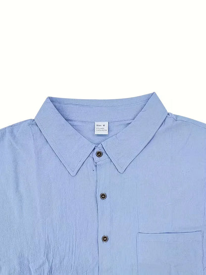 Short Sleeve Shirt with Chest Pocket