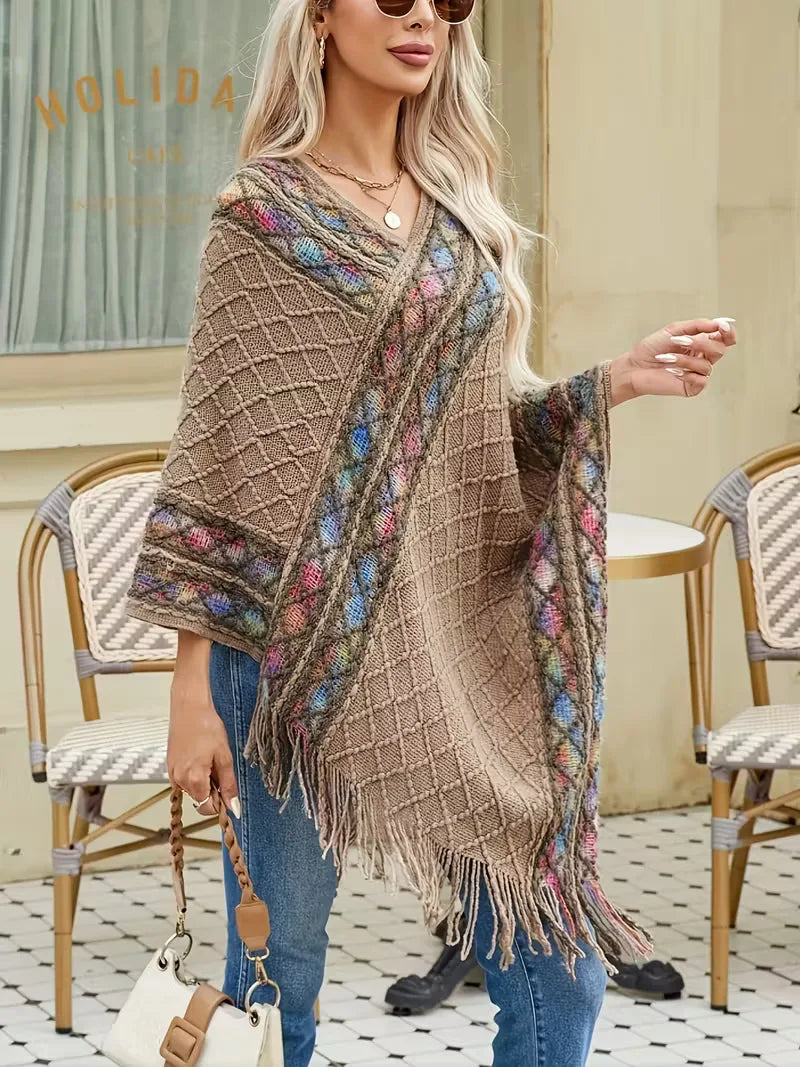 Oversized V-neck Jumper