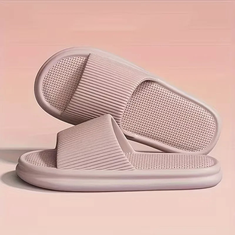 Bad slippers with thick sole