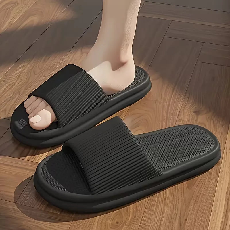 Bad slippers with thick sole
