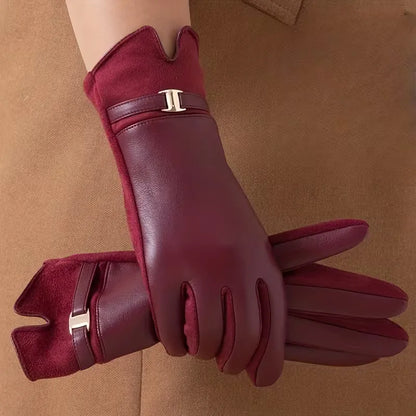 Winter gloves with touchscreen function