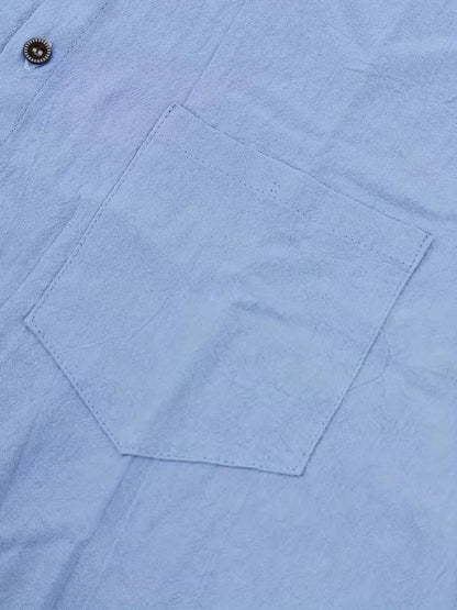 Short Sleeve Shirt with Chest Pocket
