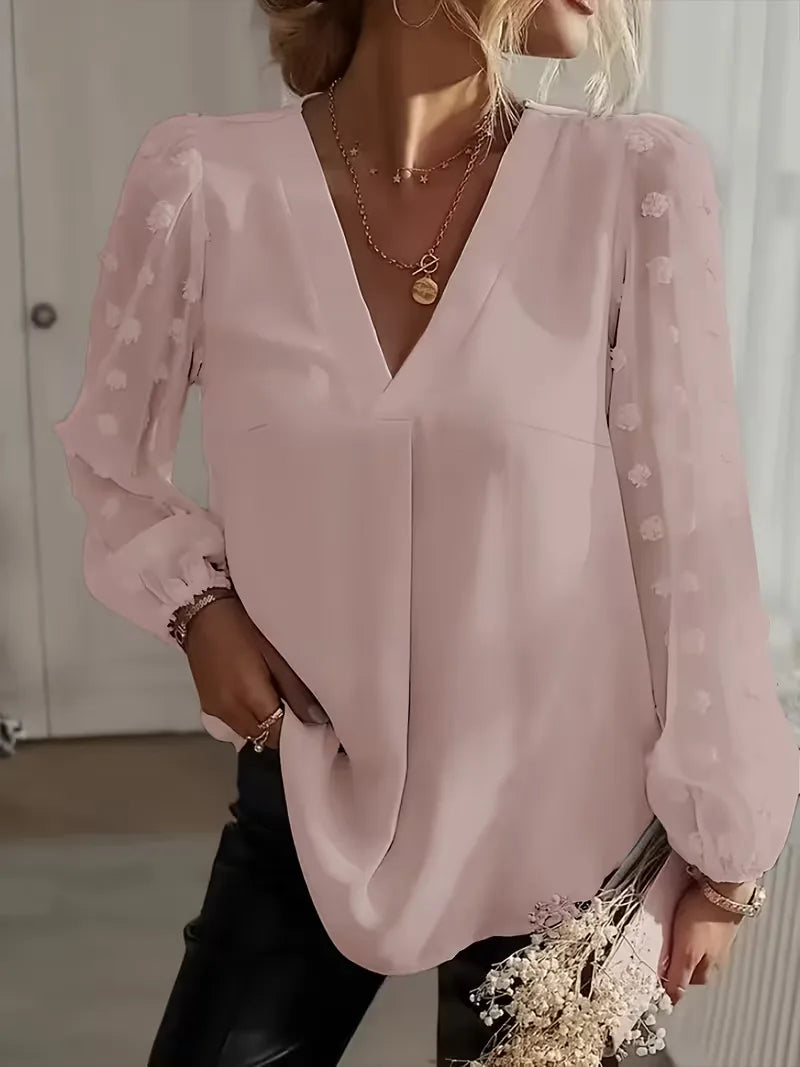 Blouse with Long Sleeves
